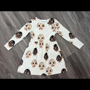 Mini Rodini, ORGANIC!  Dress 116-122 5-6 Y